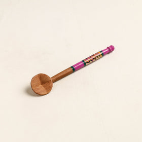 Buy Handmade Lacquered Wooden Ladle Spoon 