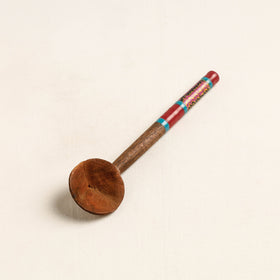 Buy Handmade Lacquered Wooden Ladle Spoon 