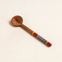 lacquered wooden spoon 