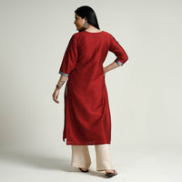 plain silk kurta