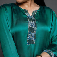 Modal Silk Plain Kurta