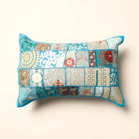 patchwork pillow cover