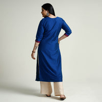 plain silk kurta