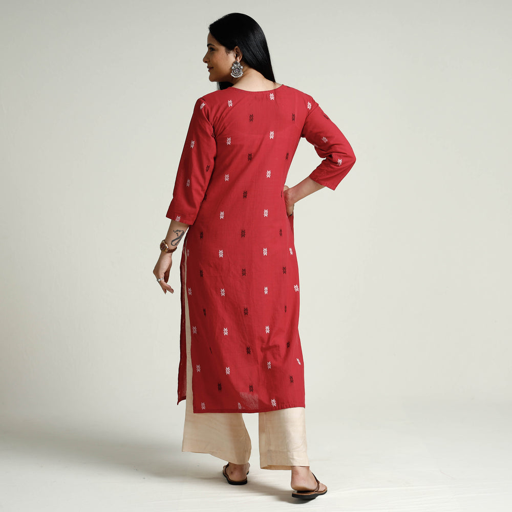 jacquard kurta