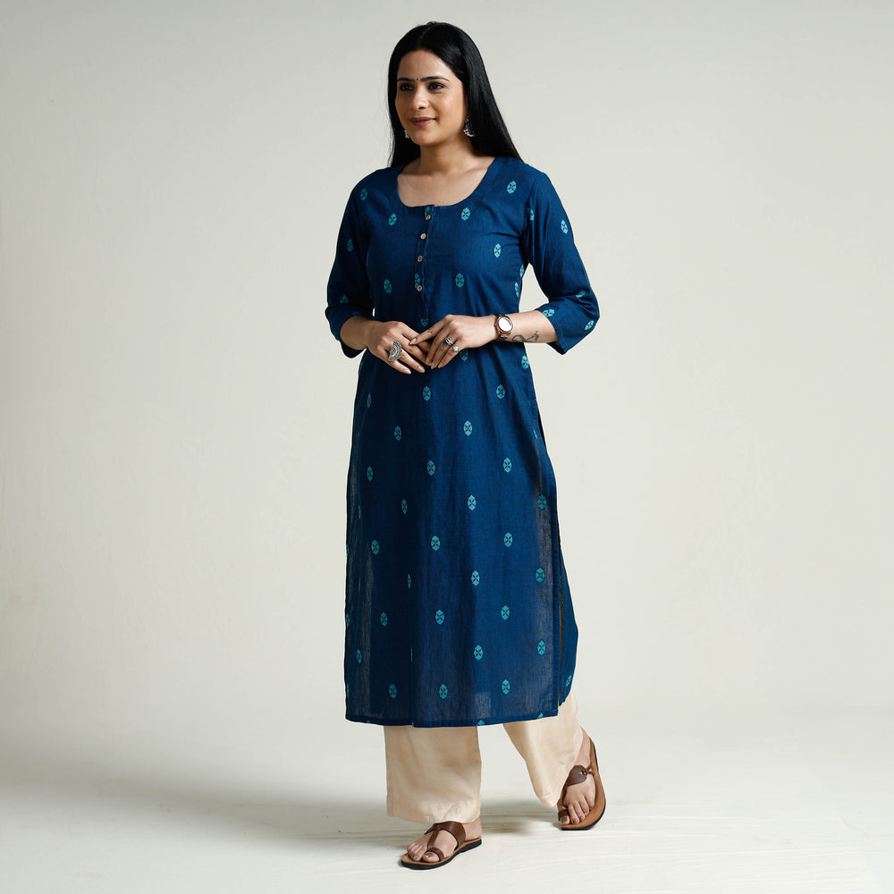 jacquard kurta