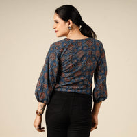 Ajrakh Crop Top
