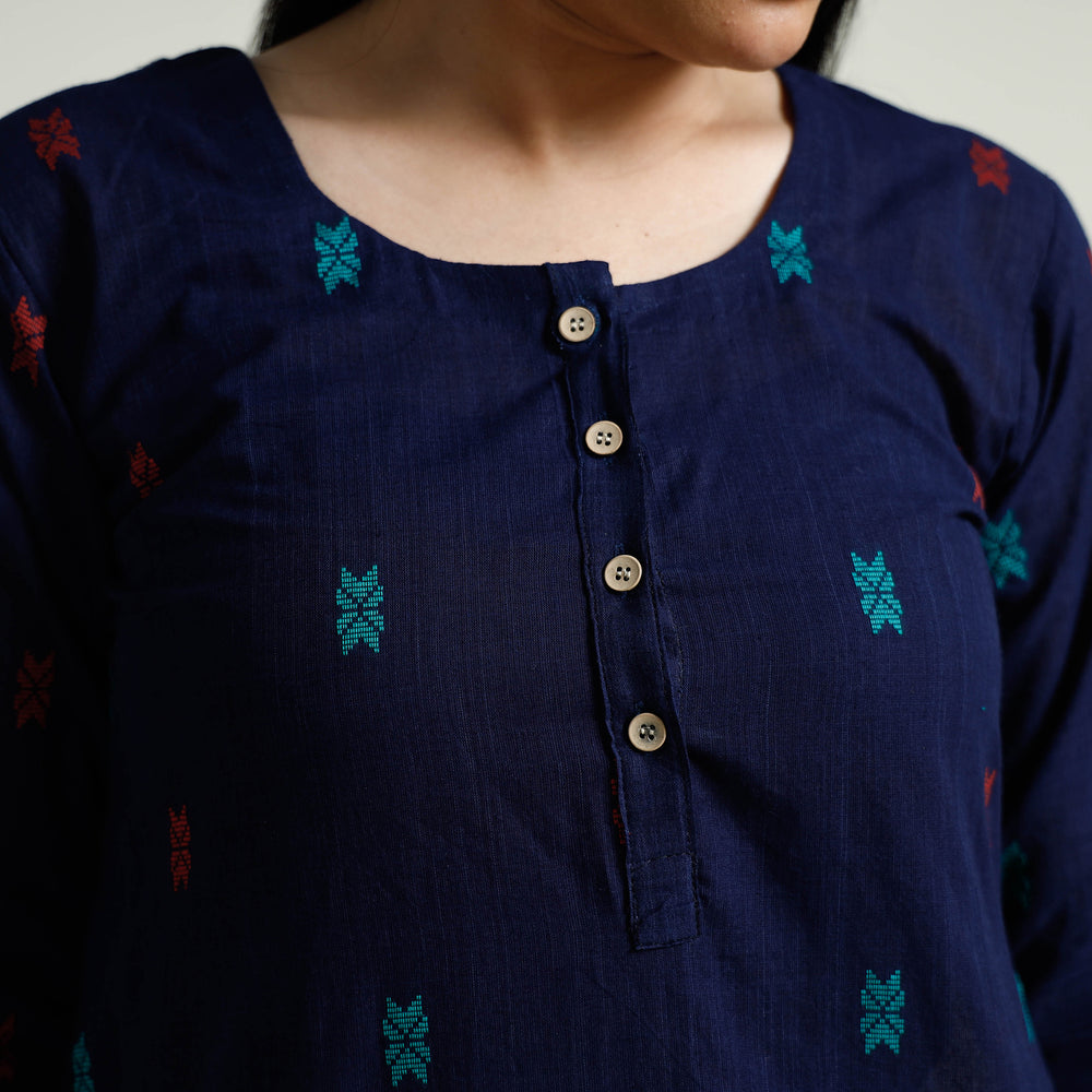 jacquard kurta