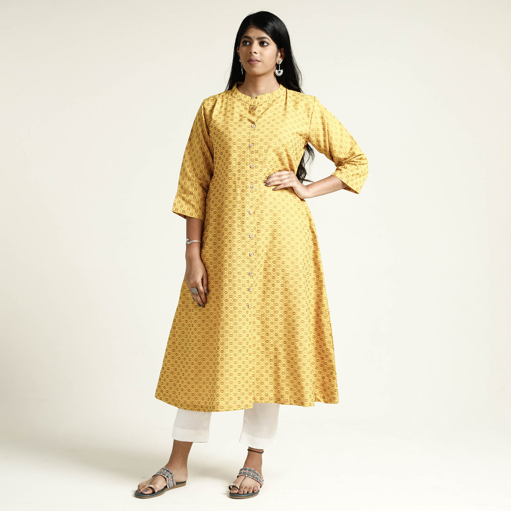 jacquard kurta