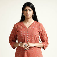 jacquard kurta