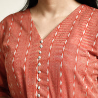 jacquard kurta