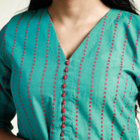 jacquard kurta