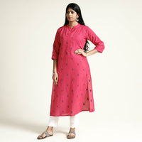 jacquard kurta