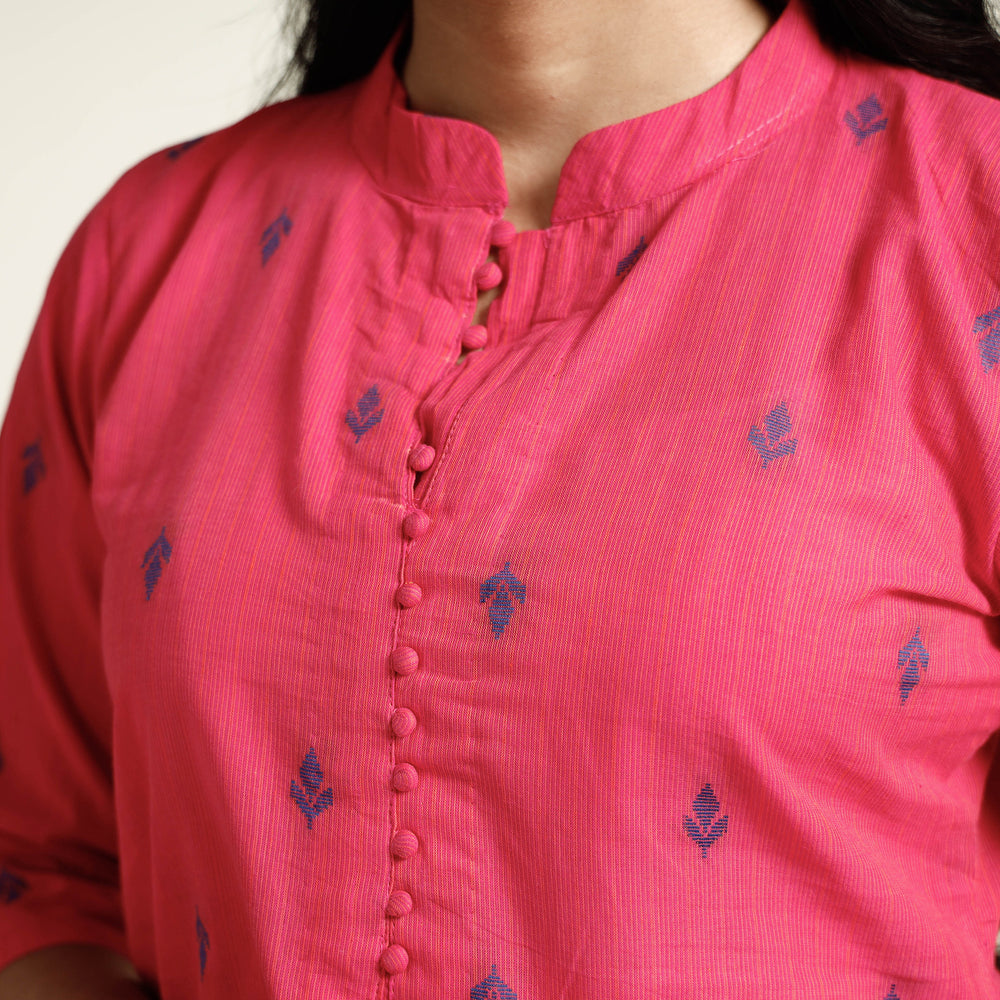 jacquard kurta