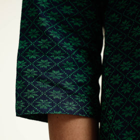 Buy Jacquard Cotton A-Line Kurta for Women