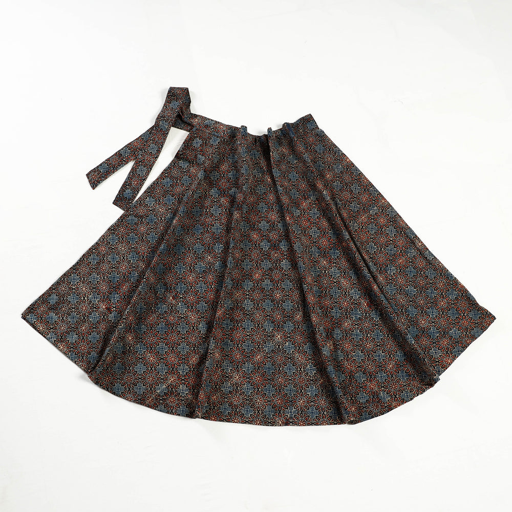 ajrakh skirt 