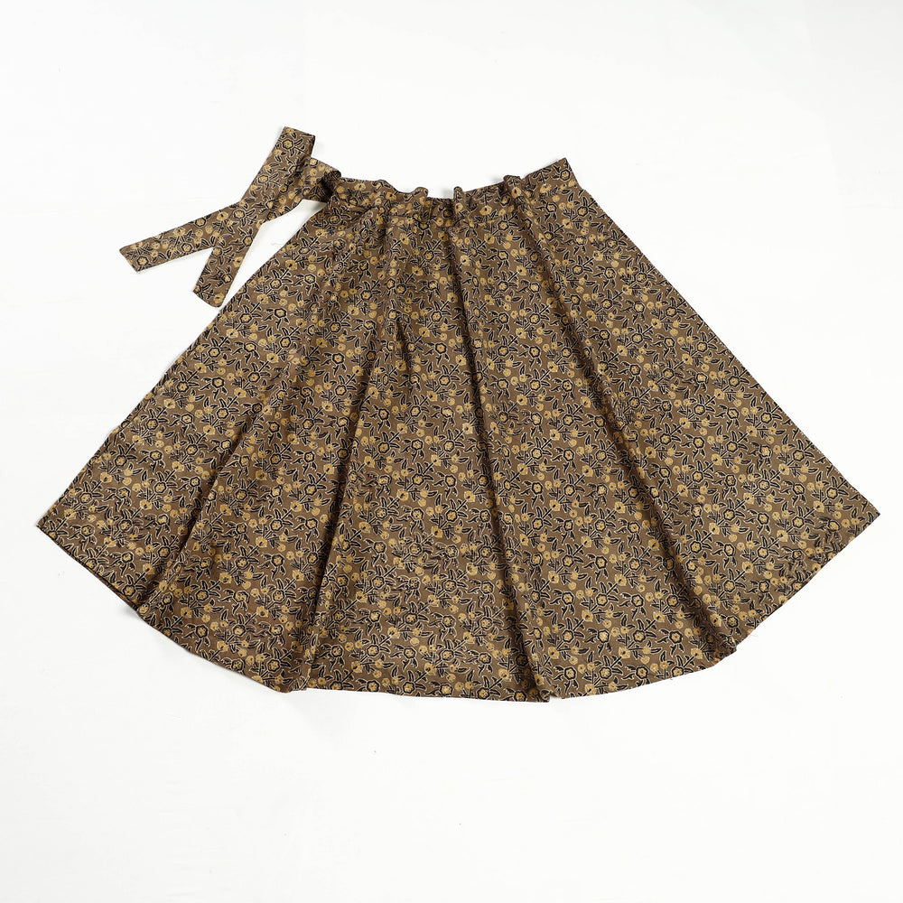 ajrakh skirt 