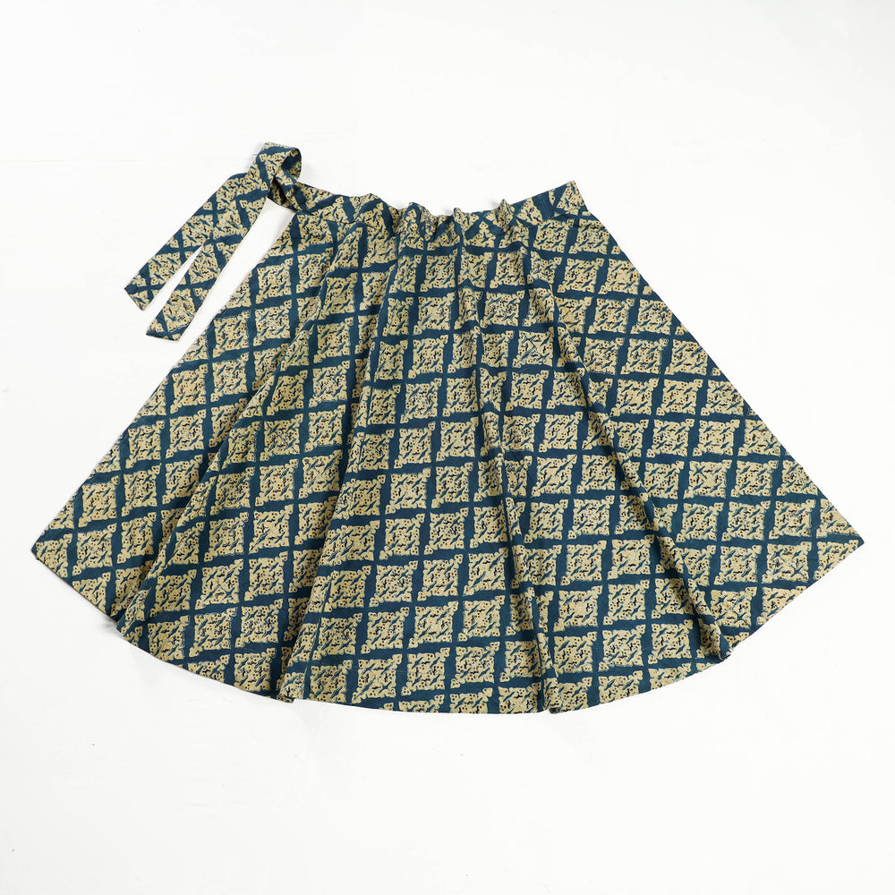 ajrakh skirt 