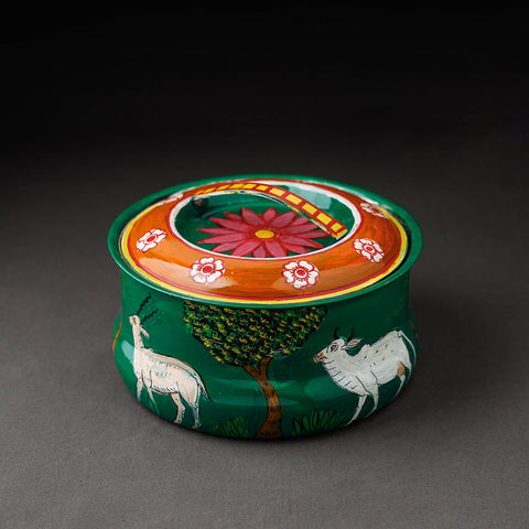  Kavad Handpainted Stainless Steel Casserole 