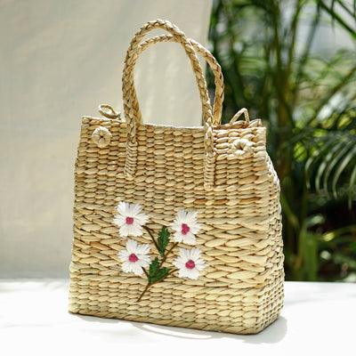 water reed shopping bag