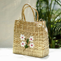 water reed shopping bag