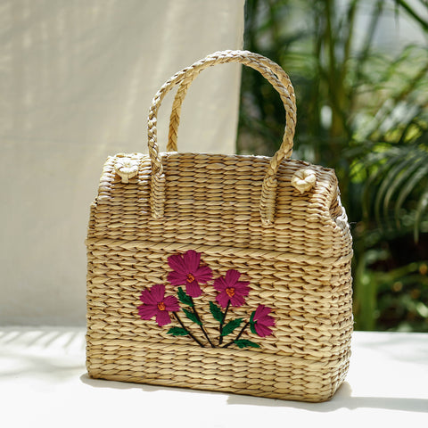 water reed shopping bag