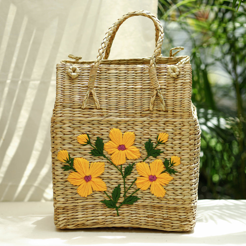 water reed shopping bag