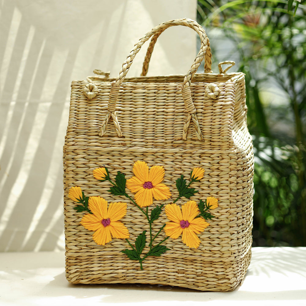 water reed shopping bag