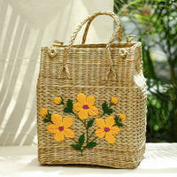 water reed shopping bag