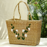 water reed shopping bag