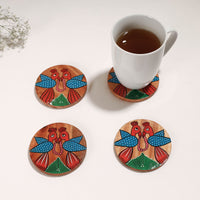 Handpainted Wooden Coasters 