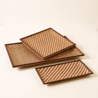 Bamboo Tray Set 