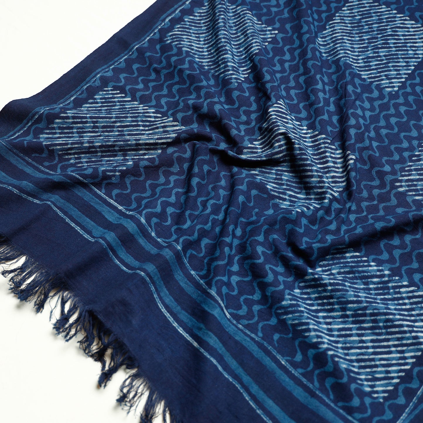 Akola Block Printed Handloom Cotton Towel