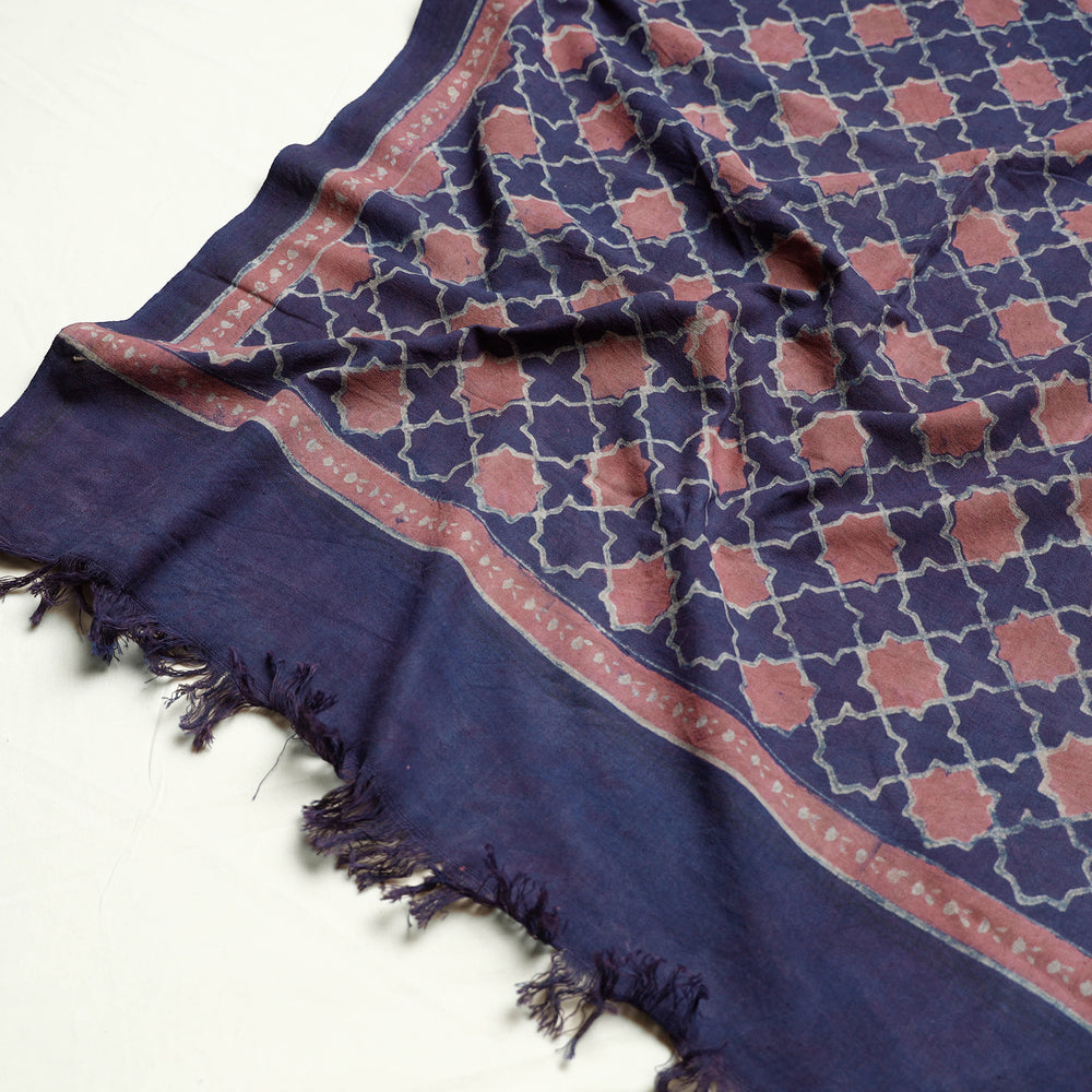 Block Printed Cotton Towel
