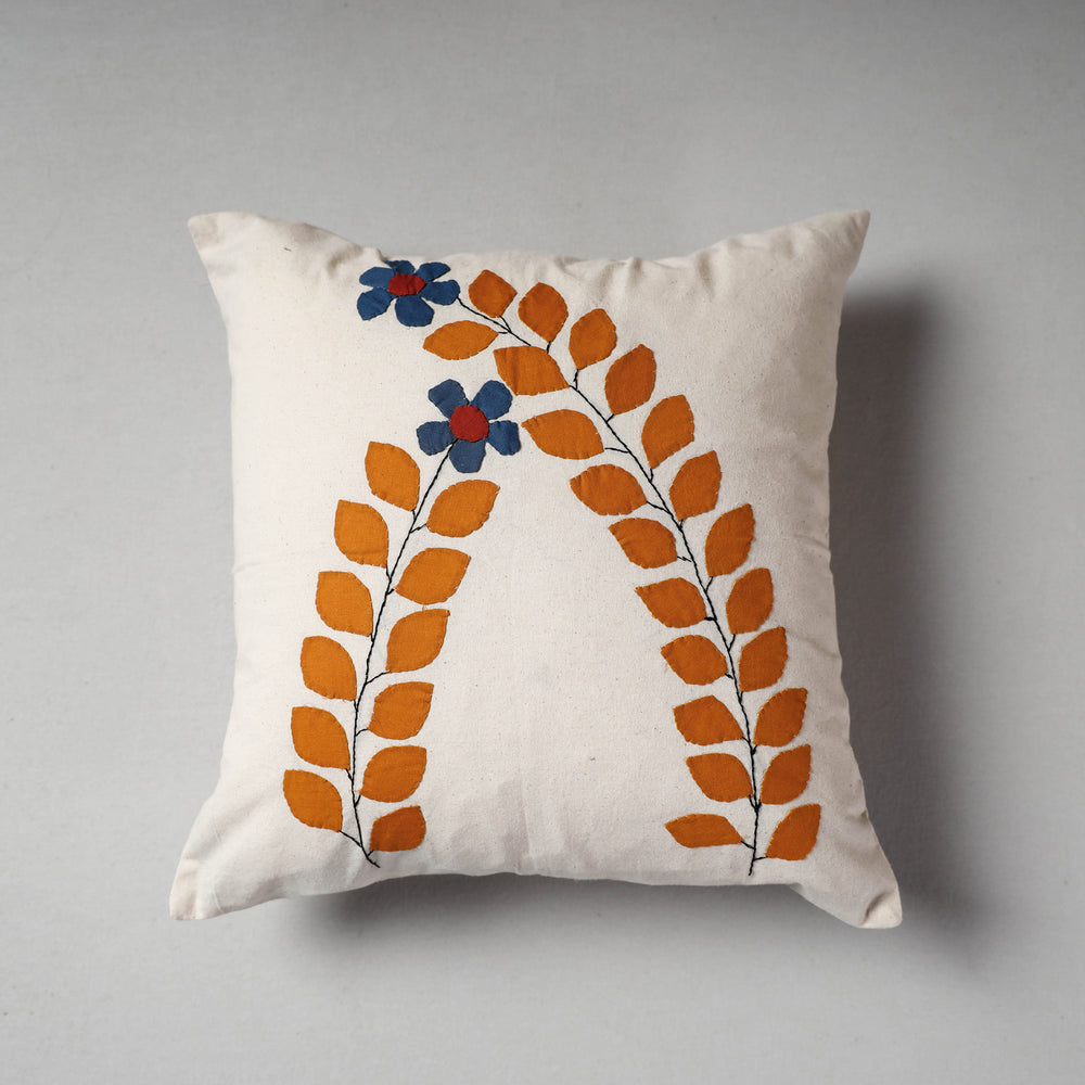 Applique Work Cushion Cover