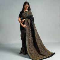 Kantha embroidery Saree