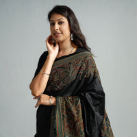 Kantha embroidery Saree