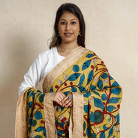 kalamkari handpainted dupatta