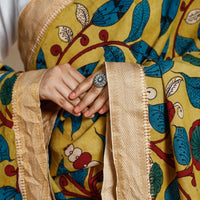 kalamkari handpainted dupatta