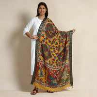 kalamkari handpainted dupatta