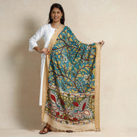 kalamkari handpainted dupatta