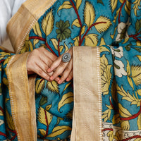 kalamkari handpainted dupatta