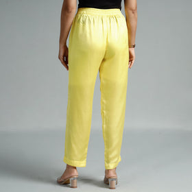 Buy Plain Modal Silk Elasticated Pant Online at iTokri.com