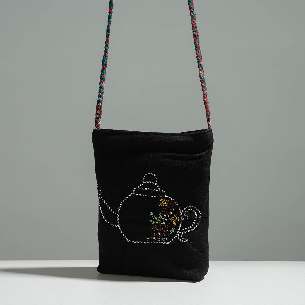 Embroidery Sling Bag
