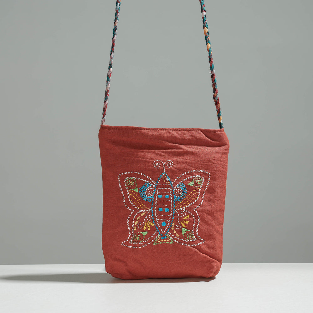 Embroidery Sling Bag
