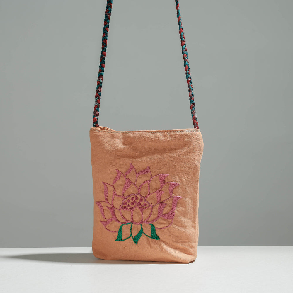 Embroidery Sling Bag
