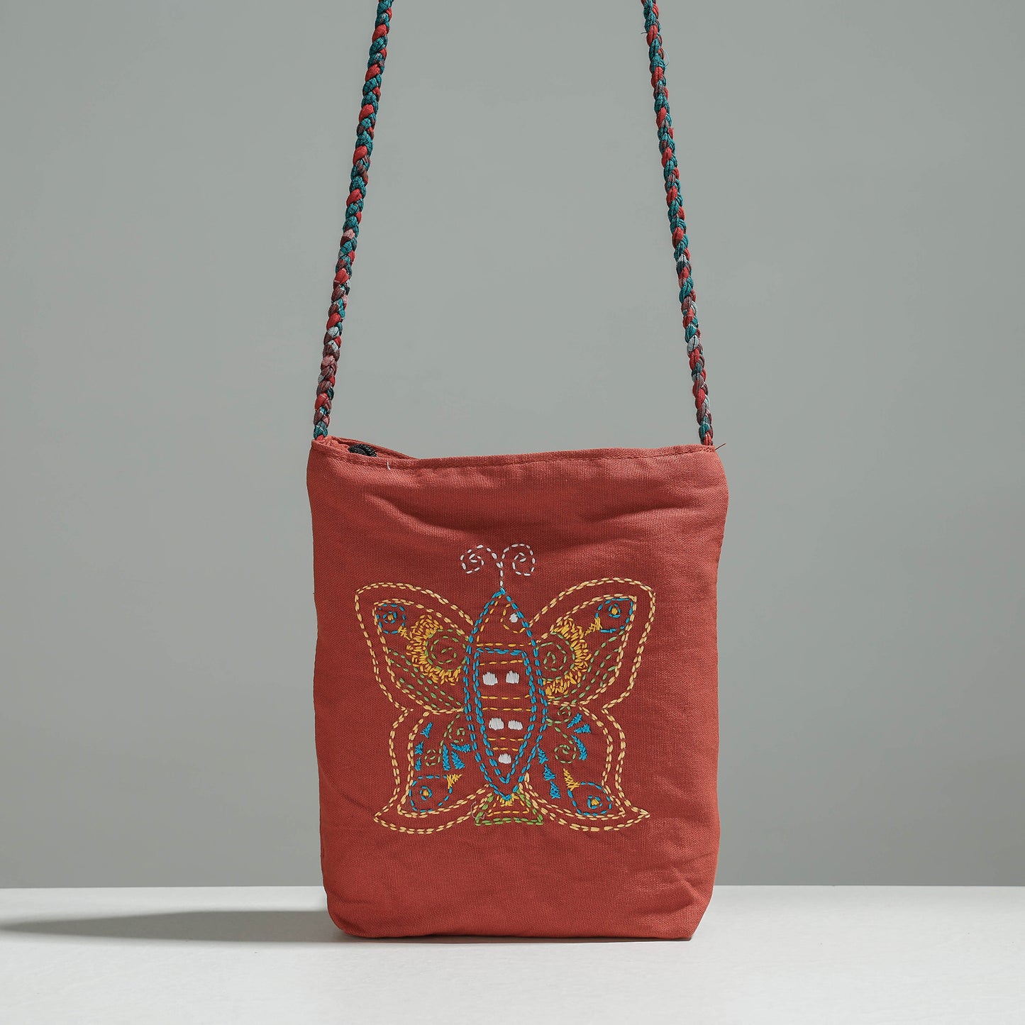 Embroidery Sling Bag
