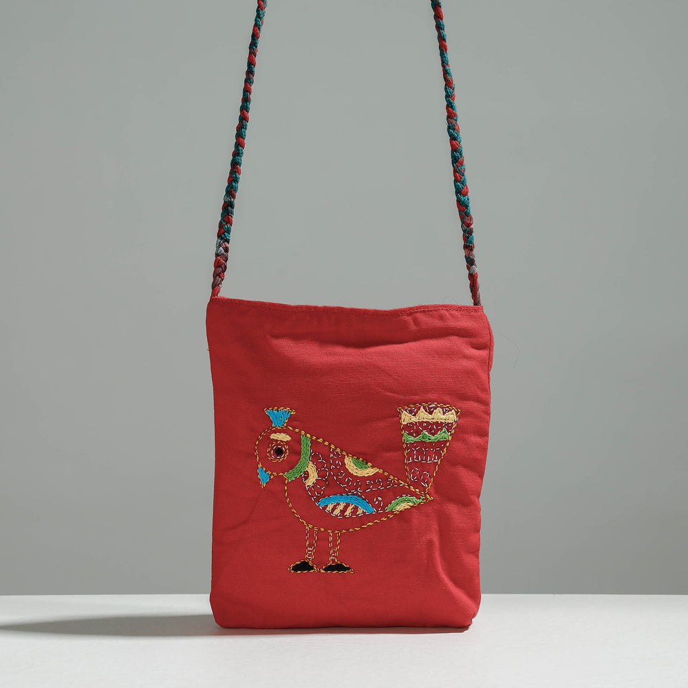 Embroidery Sling Bag
