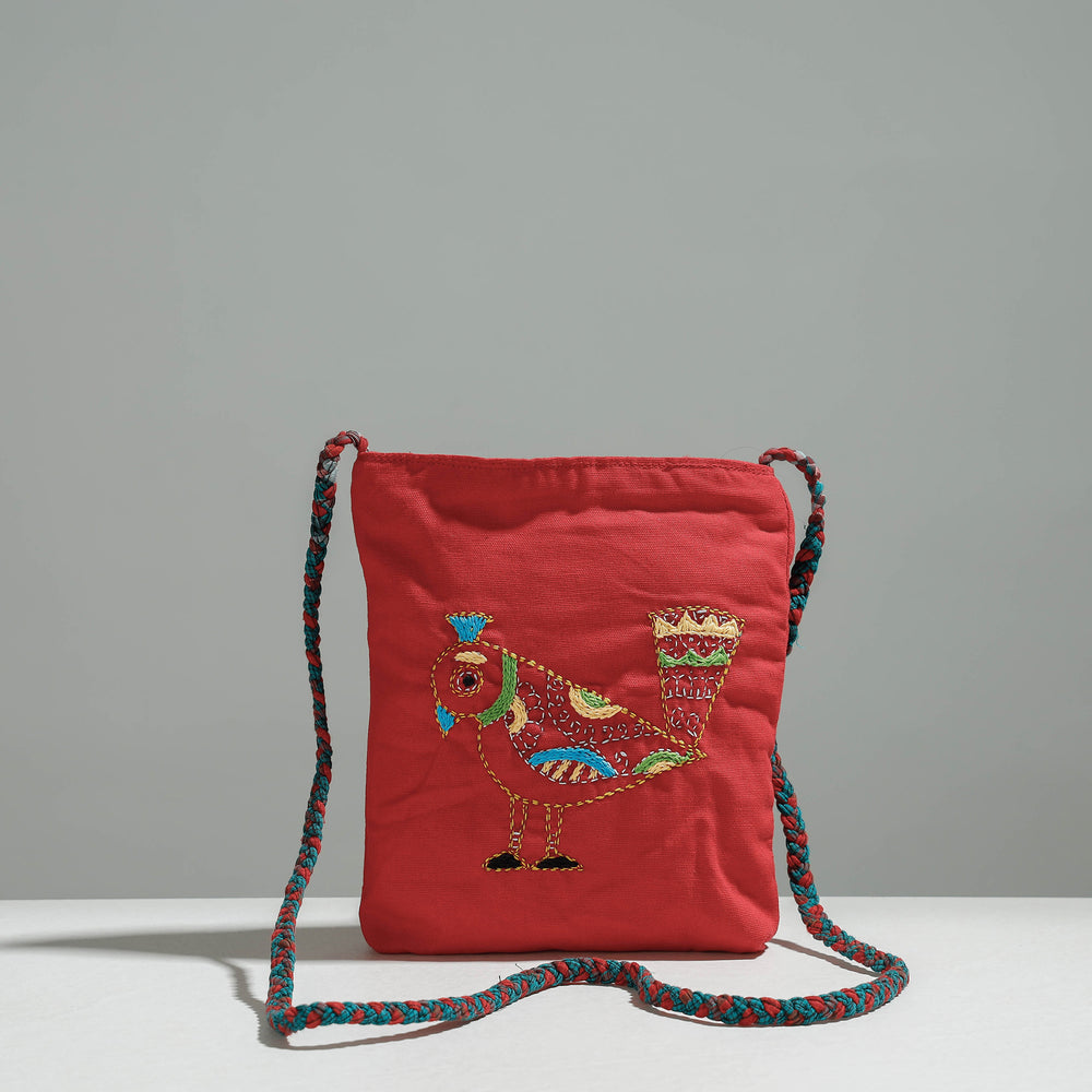 Embroidery Sling Bag
