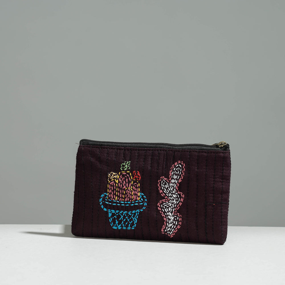 embroidery jewellery pouch