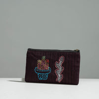 embroidery jewellery pouch